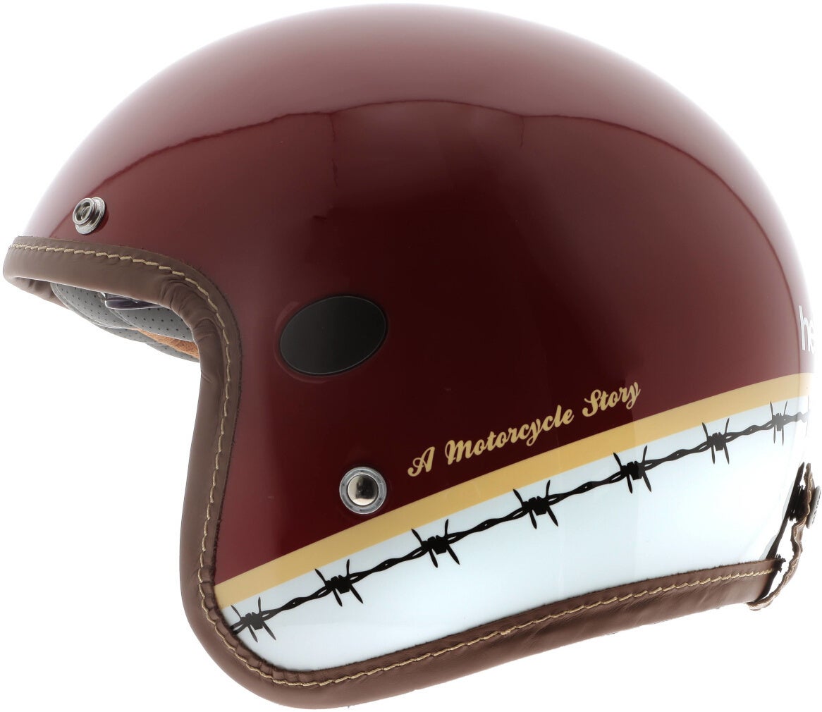 Helstons Evasion Carbon Capacete a jato vermelho/branco L (59/60) Figura 1