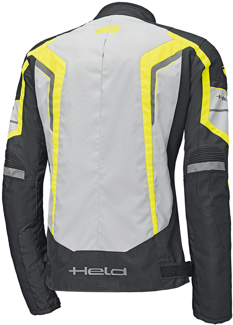 Held Smoke Jaqueta Têxtil de Motocicleta cinza/amarelo M Figura 2