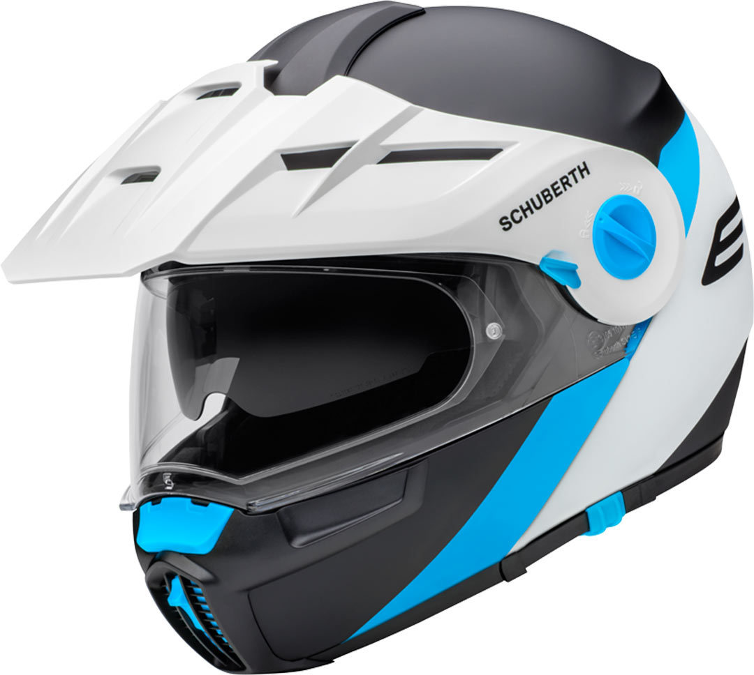 Schuberth E1 Gravity 头盔 蓝色 XL（60/61） 图1