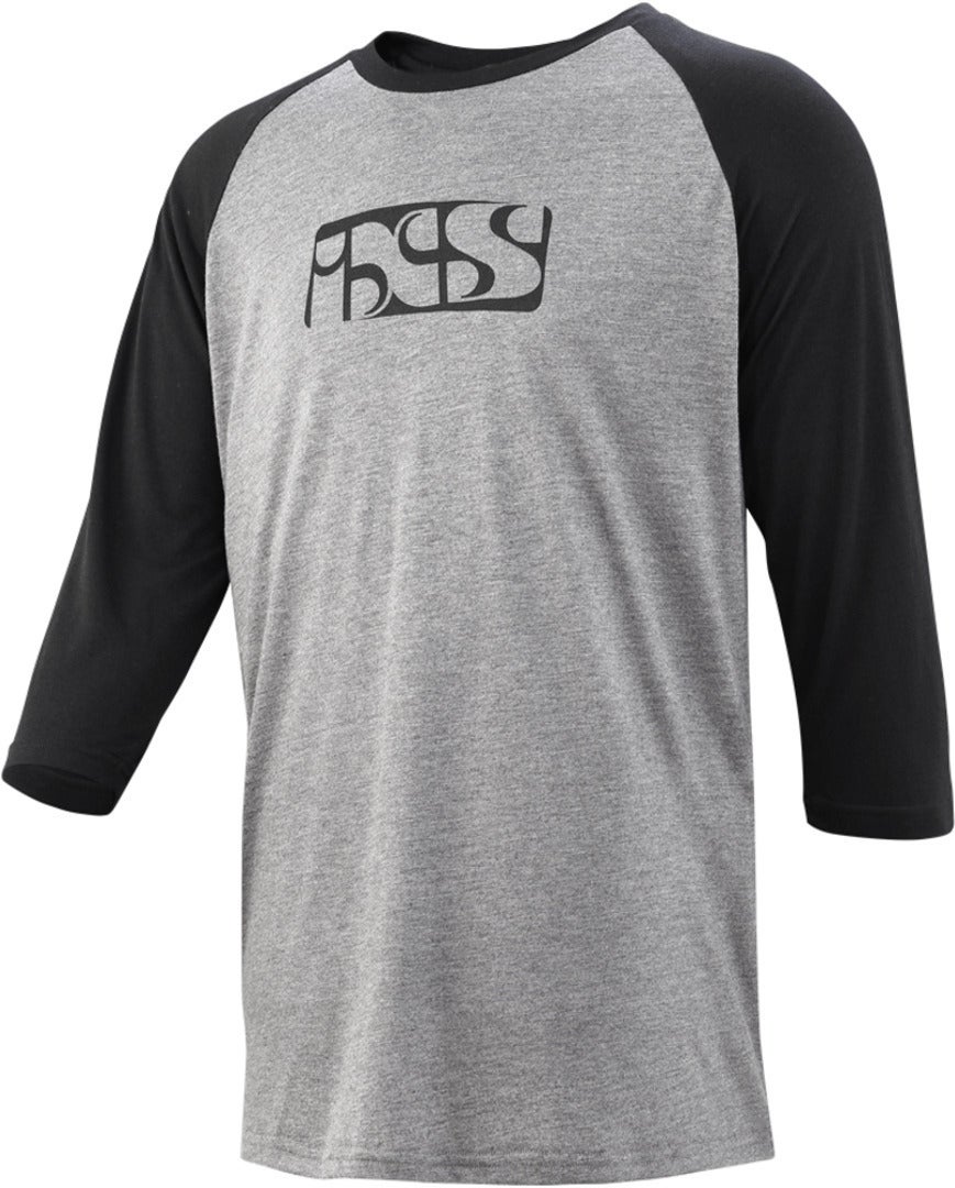 IXS Brand Tee 3/4 Tričko Antracit/Černá L Obrázek 1