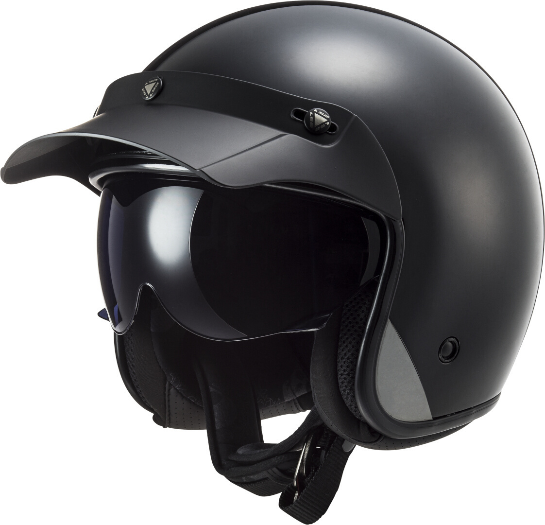 LS2 OF601 Bob Solid Casque Jet noir XL (61/62) Figure 7