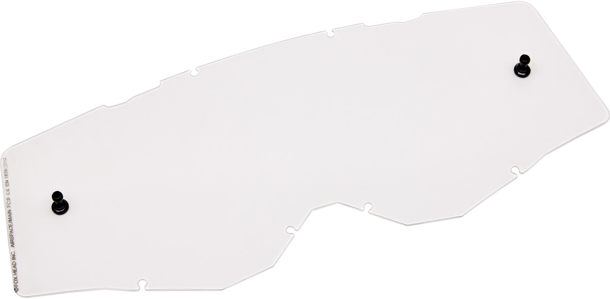 FOX Airspace / Main Lexan Replacement Lens clear Figure 1