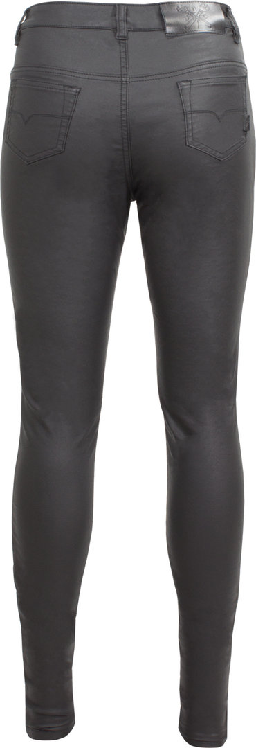 John Doe Betty Biker XTM Jeggings pentru doamne cu motociclete negru 33 L34 Figura 2
