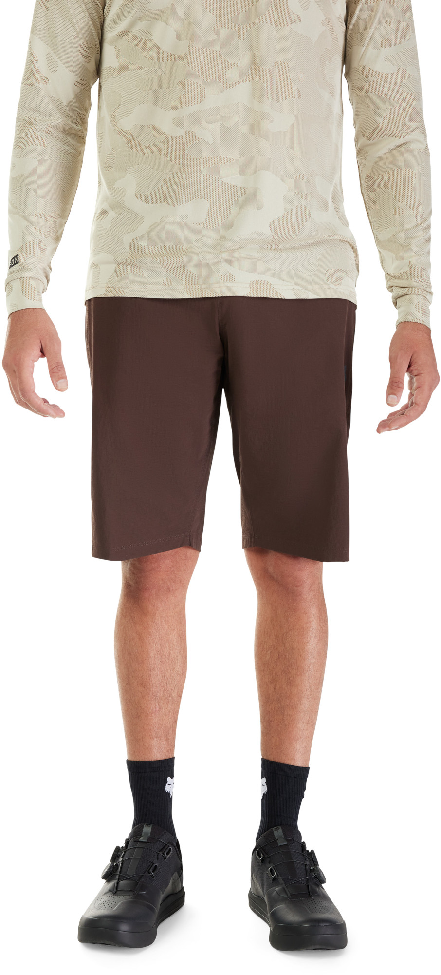 FOX Ranger Lined バイシクルショーツ 茶色 34 図3