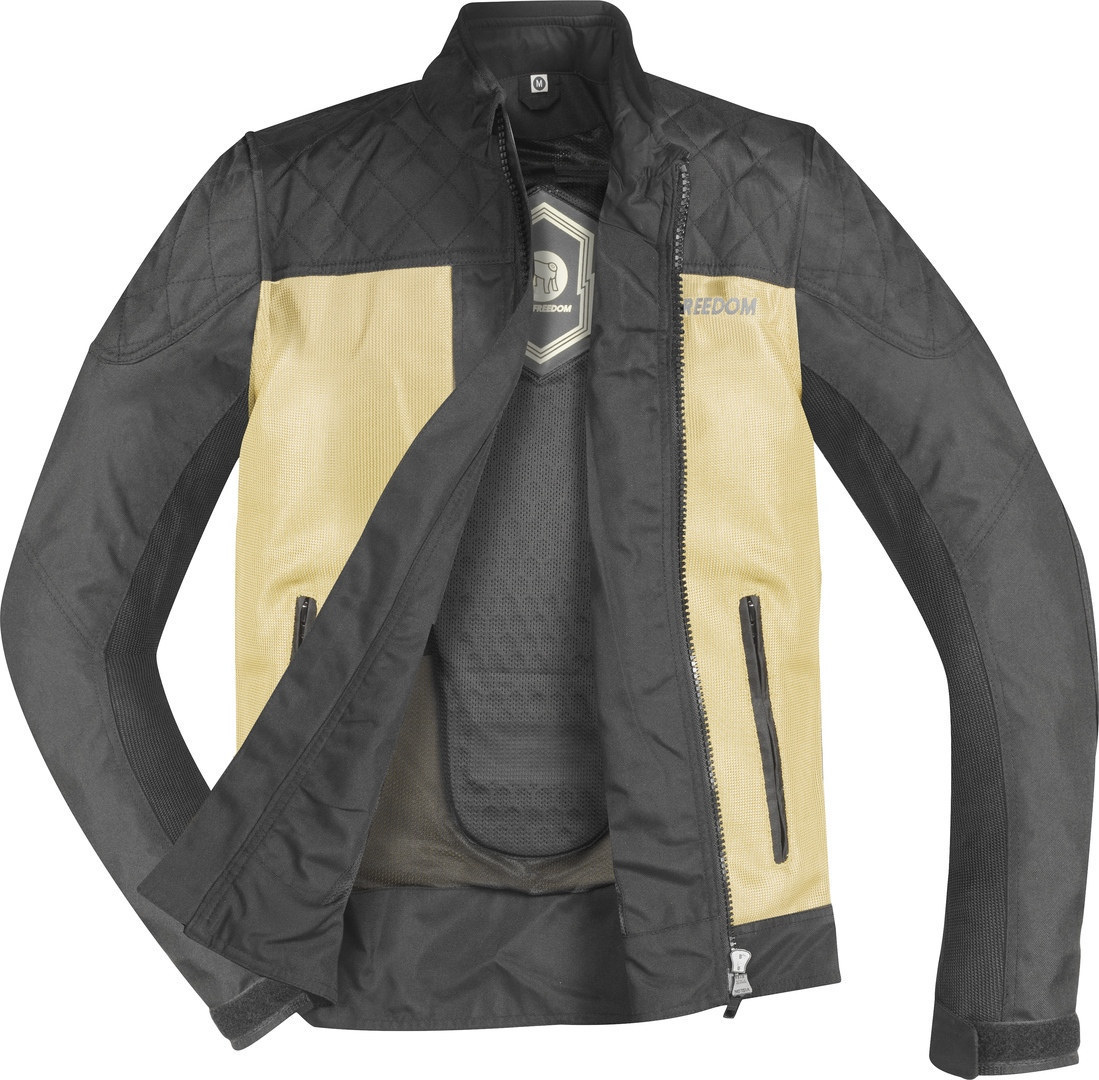 HolyFreedom Rete Air Jachetă textilă pentru motociclete Negru/Auriu XL Figura 2