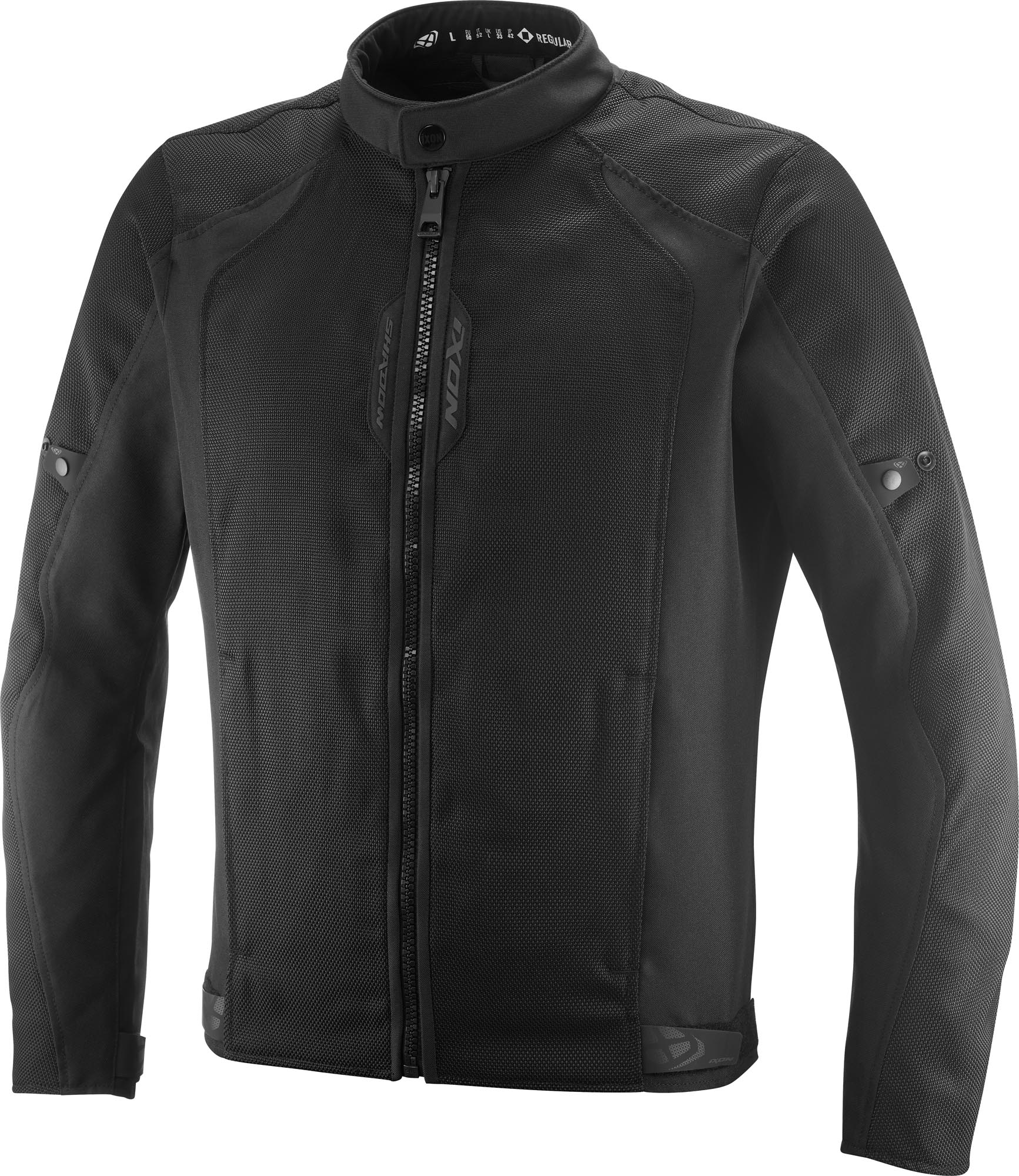 Ixon Shadow Motorrad Textiljacke schwarz S Abbildung 1