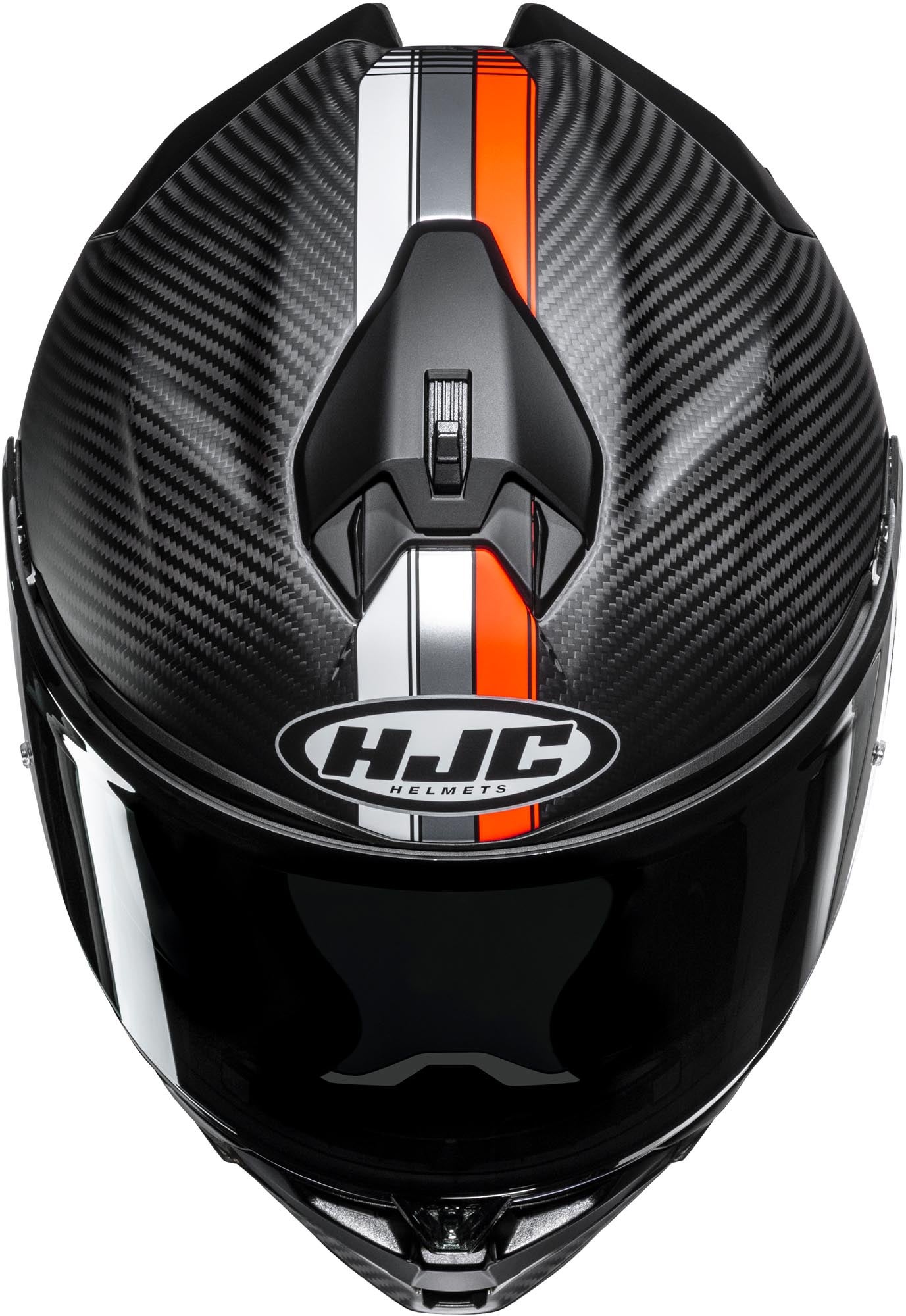 HJC F72 Carbon Eos Čelada Ogljik/Oranžni M (57/58) Slika 5