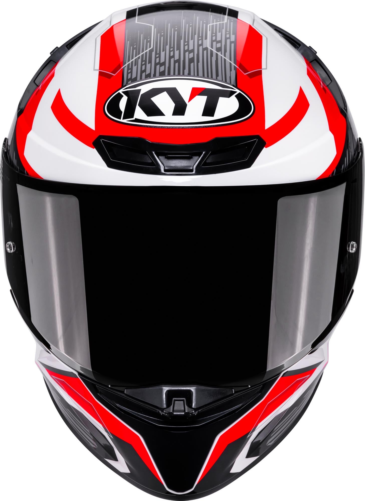 KYT TT-Revo Speeding Elmetto nero/bianco/rosso L (59/60) Figura 8