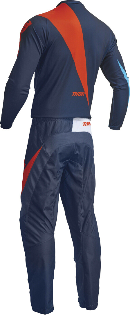 Thor Sector Edge Motocross trøje blå 4XL Figur 4