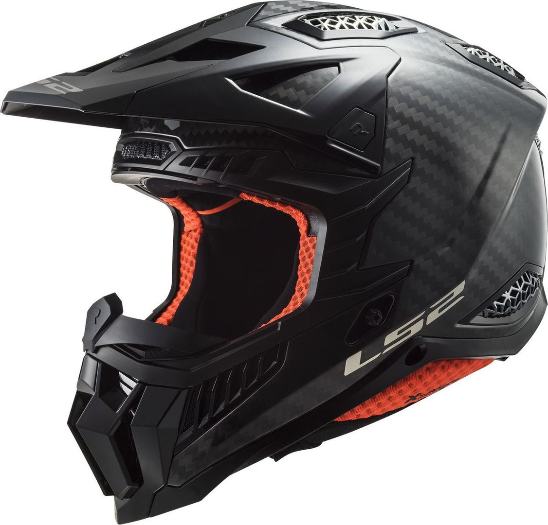 LS2 MX703 X-Force Solid Carbon Capacete de Motocross carbono M (57/58) Figura 1