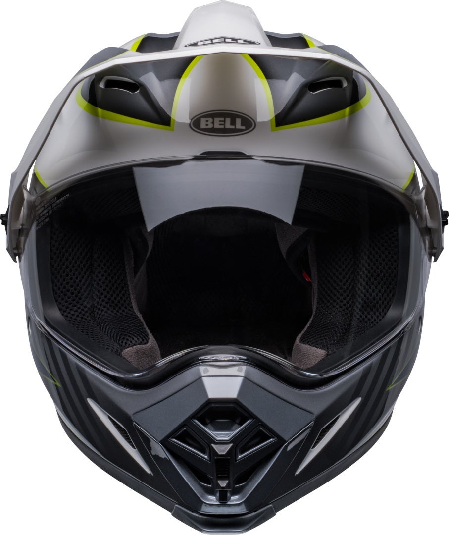 Bell MX-9 Adventure MIPS Dalton Motorcross helm Wit/geel XL Figuur 4
