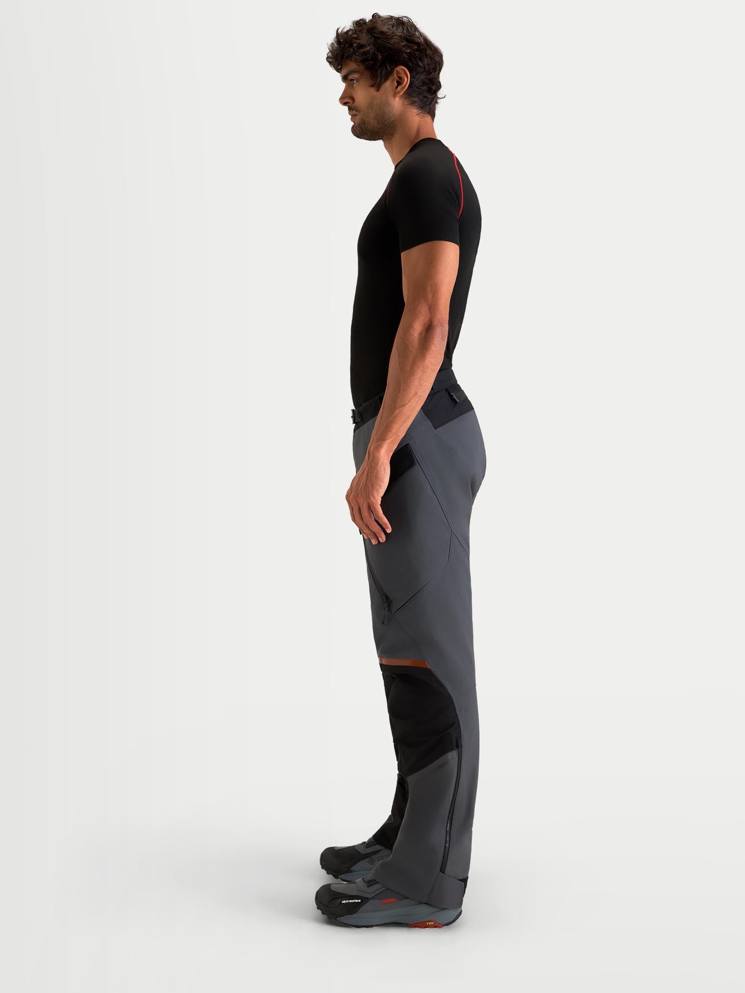 Alpinestars ST-7 V2 2L Gore-Tex Pantalon textile de moto imperméable Gris/Noir 3XL Figure 4