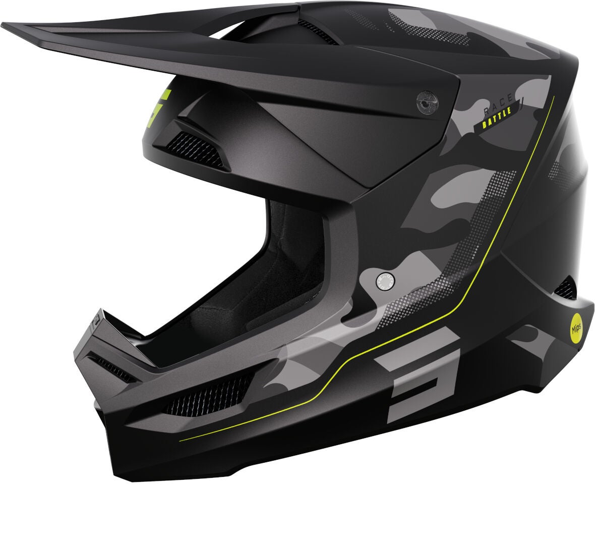 preto fosco/amarelo