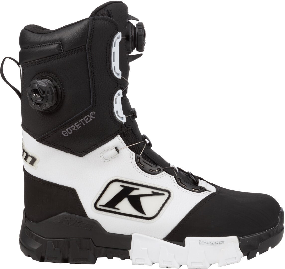 Klim Adrenaline Pro S GTX BOA Snowmobile Boots black/white 13 Figure 9