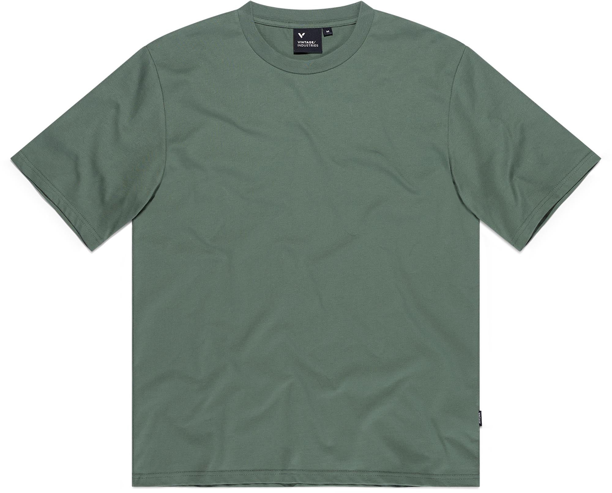 Vintage Industries Devin 體恤衫 绿色/卡其色 M 图1