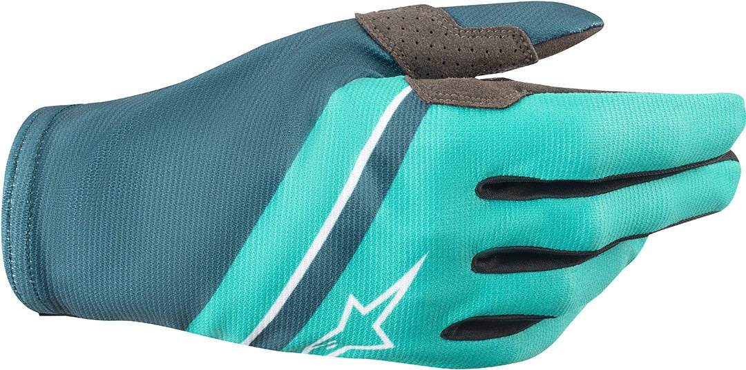 Alpinestars Aspen Plus Cykelhandsker grøn/blå M Figur 1