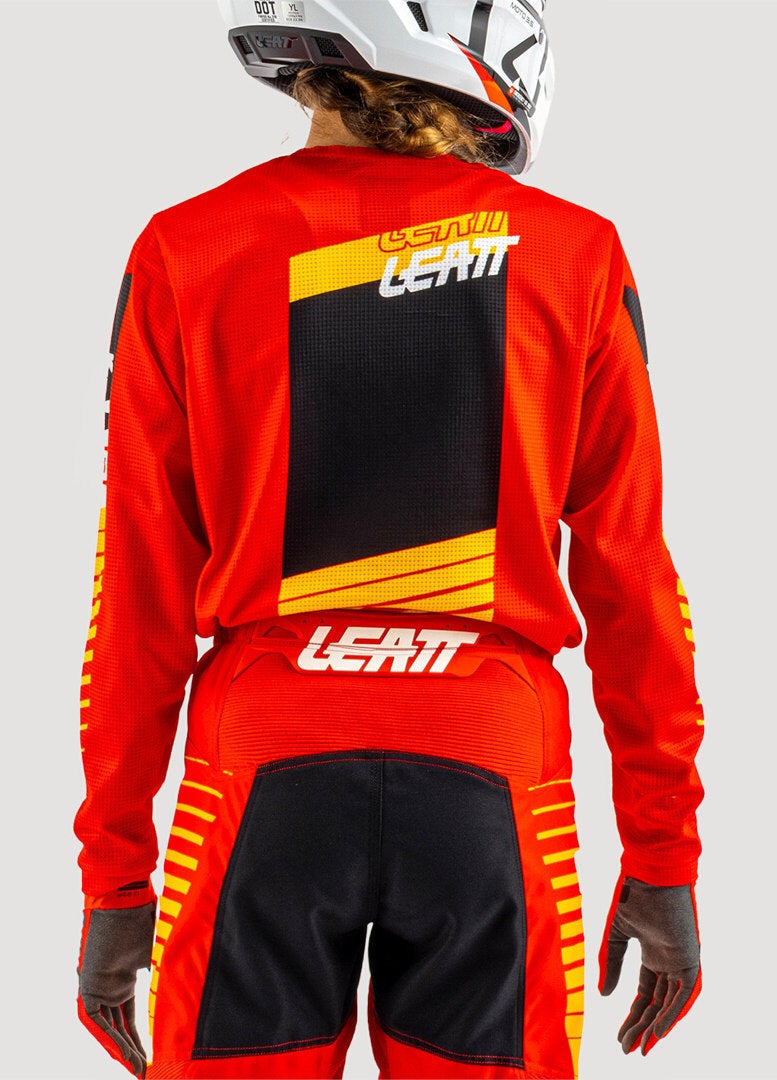 Leatt 3.5 Ride Kit Stripes Mini/Junior Conjunto de camisa e calça de motocross M Figura 3