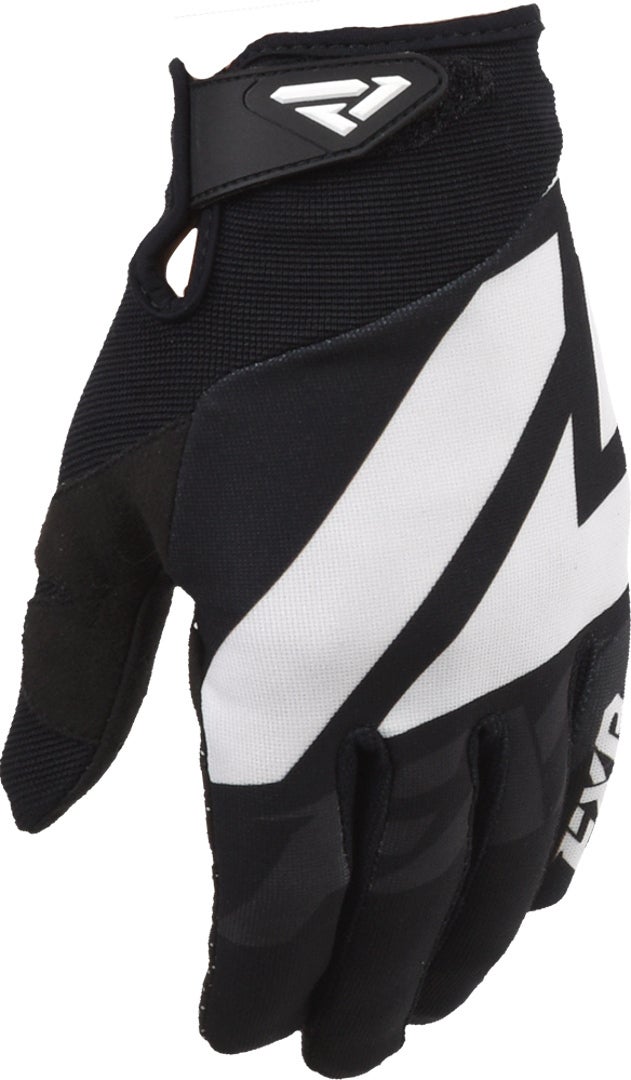 FXR Clutch Strap Unge motocross handsker Sort/hvid L Figur 1