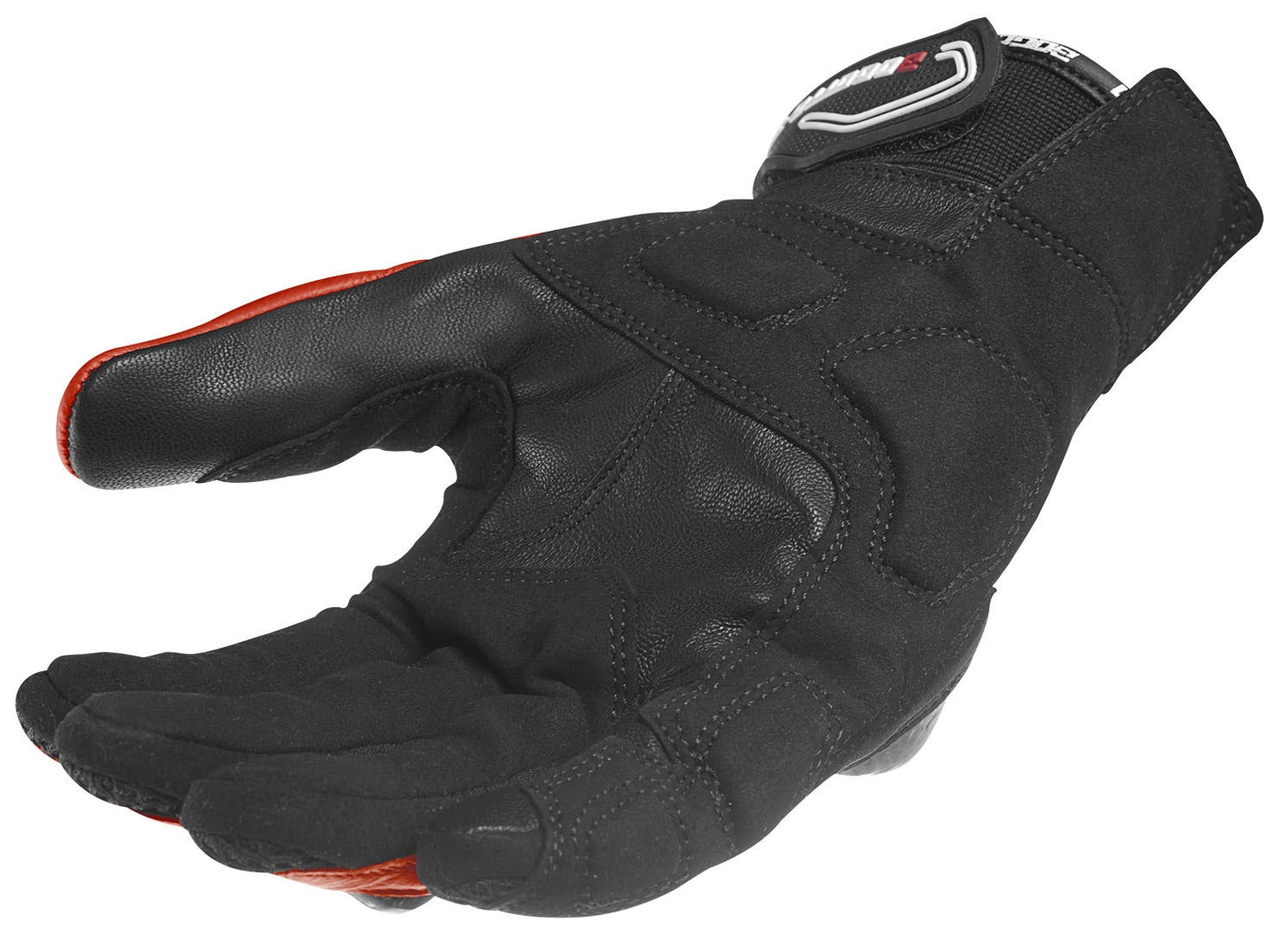 Bogotto Flint Motorcykelhandsker sort/rød L Figur 4