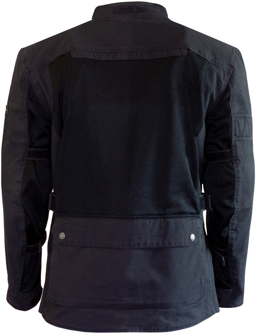 Merlin Mahala D3O Raid Explorer Motorrad Textiljacke schwarz M Abbildung 2