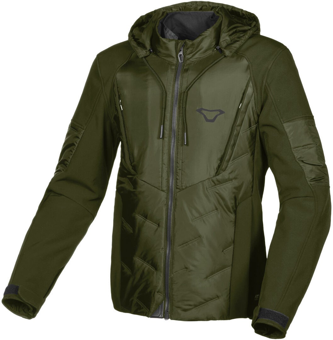 Macna Cocoon Veste textile de moto imperméable Vert foncé XXL Figure 1