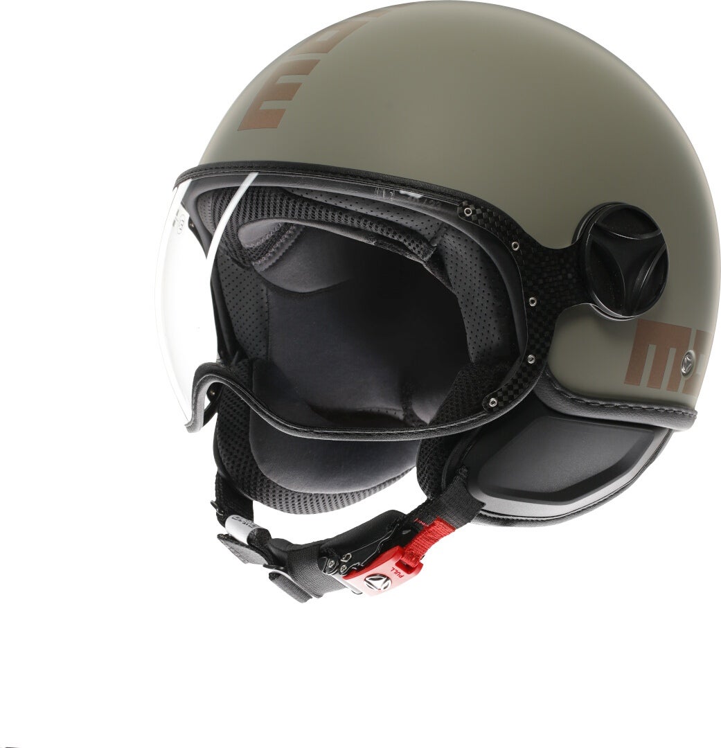 MOMO FGTR Classic Flip 2.0 Jethjelm Green Matt L (59/60) Figur 1