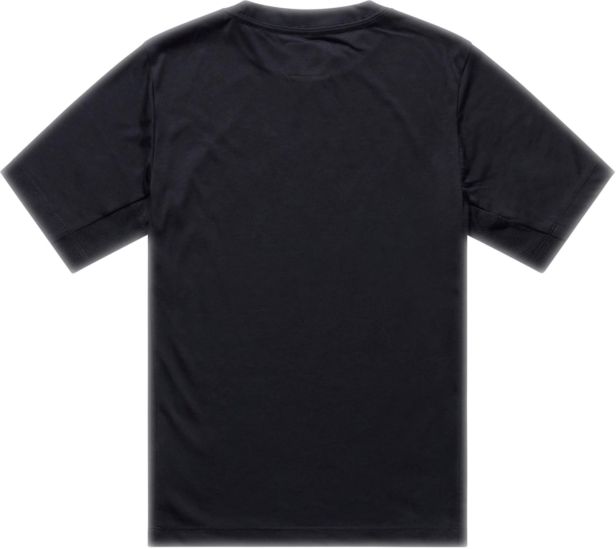 Side view of Troy Lee Designs Skyline Ride Signature Youth Short Sleeve Bicycle Jersey