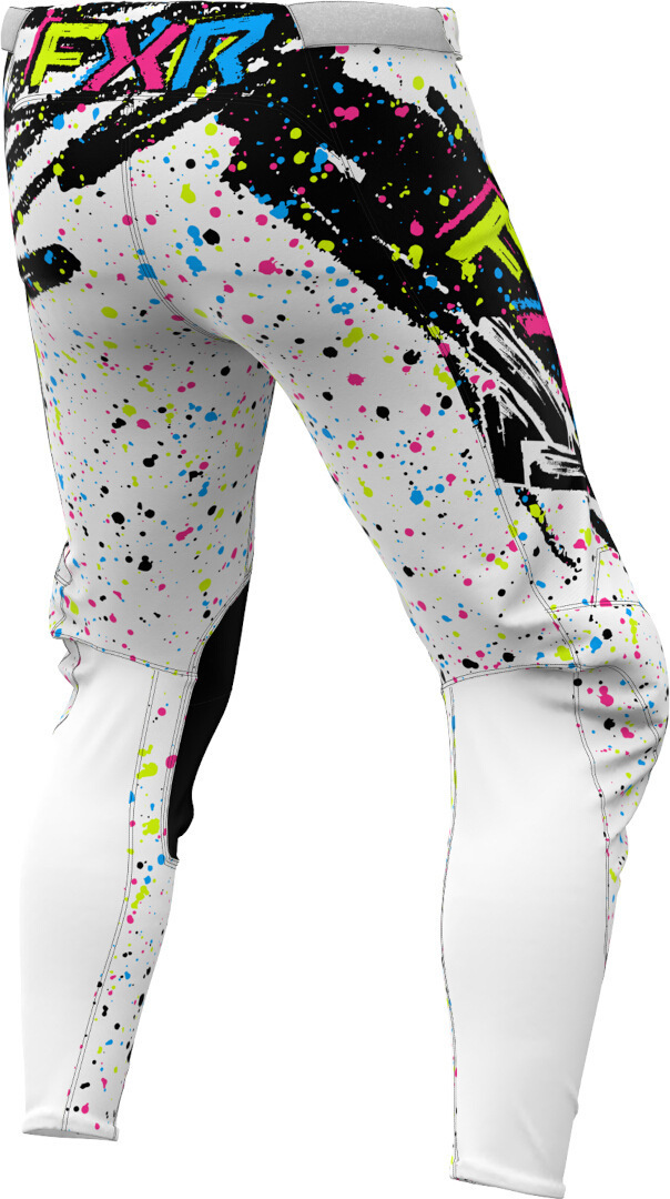 FXR Podium 2025 Pantaloni de motocross pentru tineret Negru/Multicolor 26 Figura 2