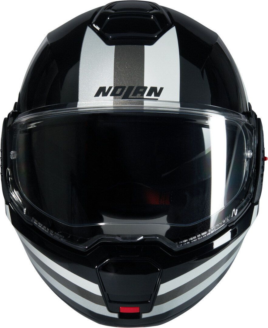 Nolan N120-1 Lineo N-Com Cască Negru/Alb/Argintiu XS (55) Figura 3