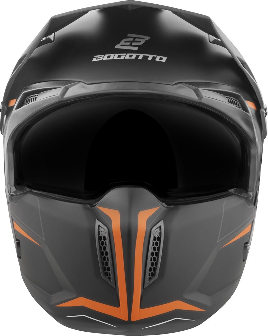 Bogotto Radic WN-ST 22.06 Hjelm orange/sort S Figur 5