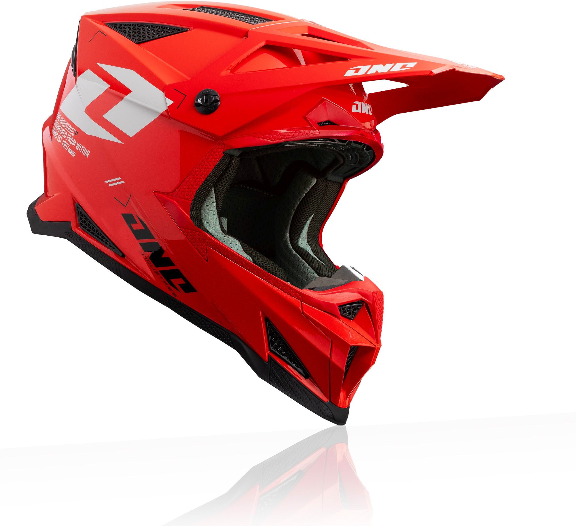 Side view of One Industries X-297 Focus Motocross Helmet