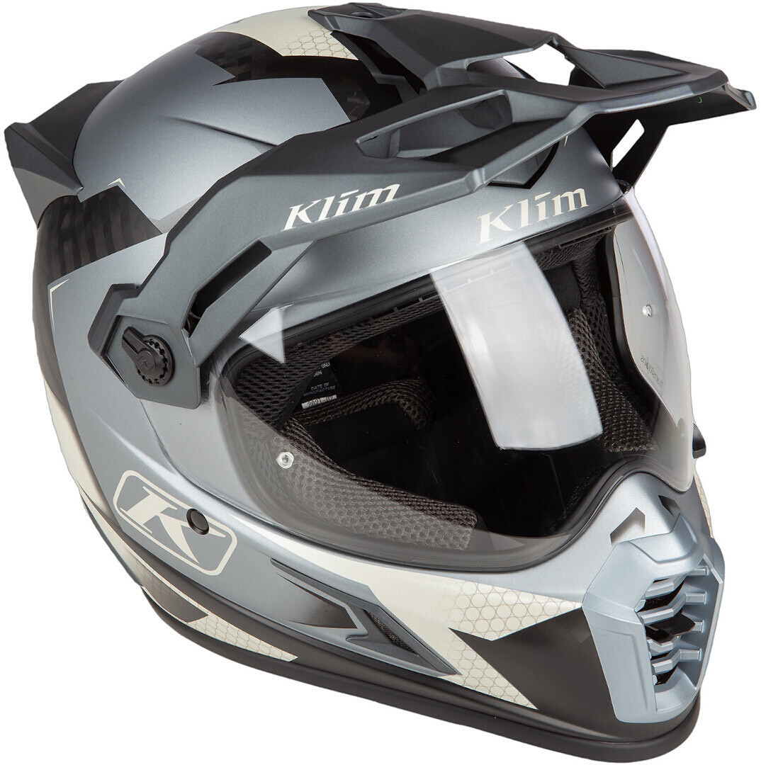 Klim Krios Pro Charger ECE/DOT Carbon Cască Enduro gri/negru XXXL (65/66) Figura 4