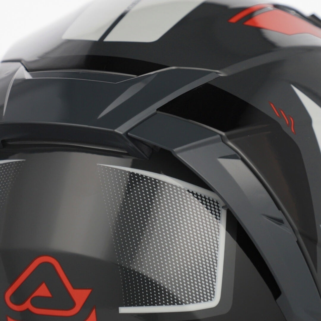 Acerbis X-Way Graphic Logo Helm grau/orange M (57/58) Abbildung 5