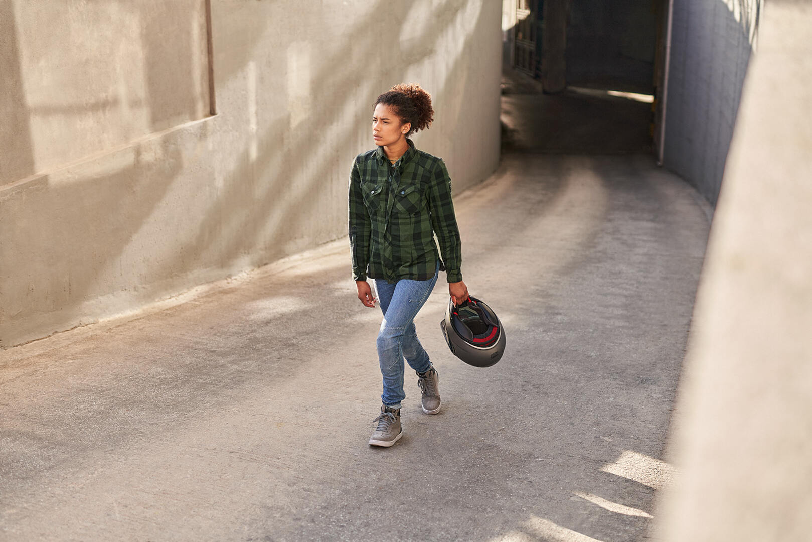 SHIMA Renegade 2.0 Camicia Moto Donna Verde 3XL Figura 4