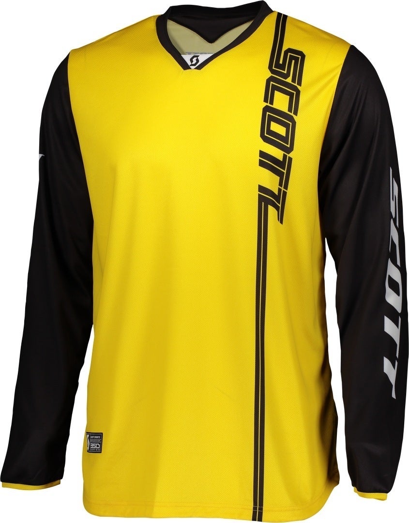 Scott 350 Swap Motocross Jersey sort/gul XL Figur 1