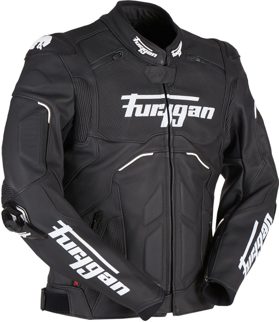 Furygan Raptor Evo 2 Motorcycle Leather Jacket black/white XXL Figure 4