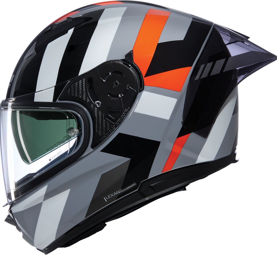 Nolan N60-6 Sport Dinamico Hjelm sort/grå/orange XL (62) Figur 2