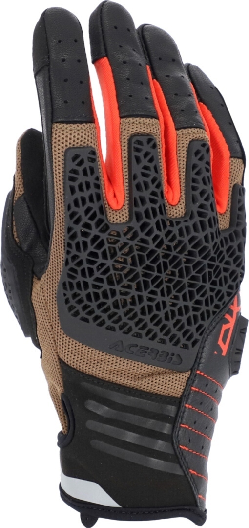 Acerbis Crossover Motorradhandschuhe Maro/Portocaliu L Figura 4