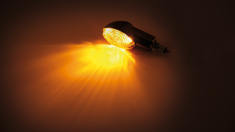 HIGHSIDER Corp indicator mini Smart Cateye Bulb negru / lentilă fumată (pereche), față și spate Figura 7