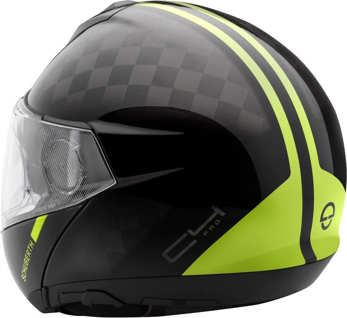 Schuberth C4 Pro Carbon Fusion Hjelm sort/gul XL (61) Figur 3