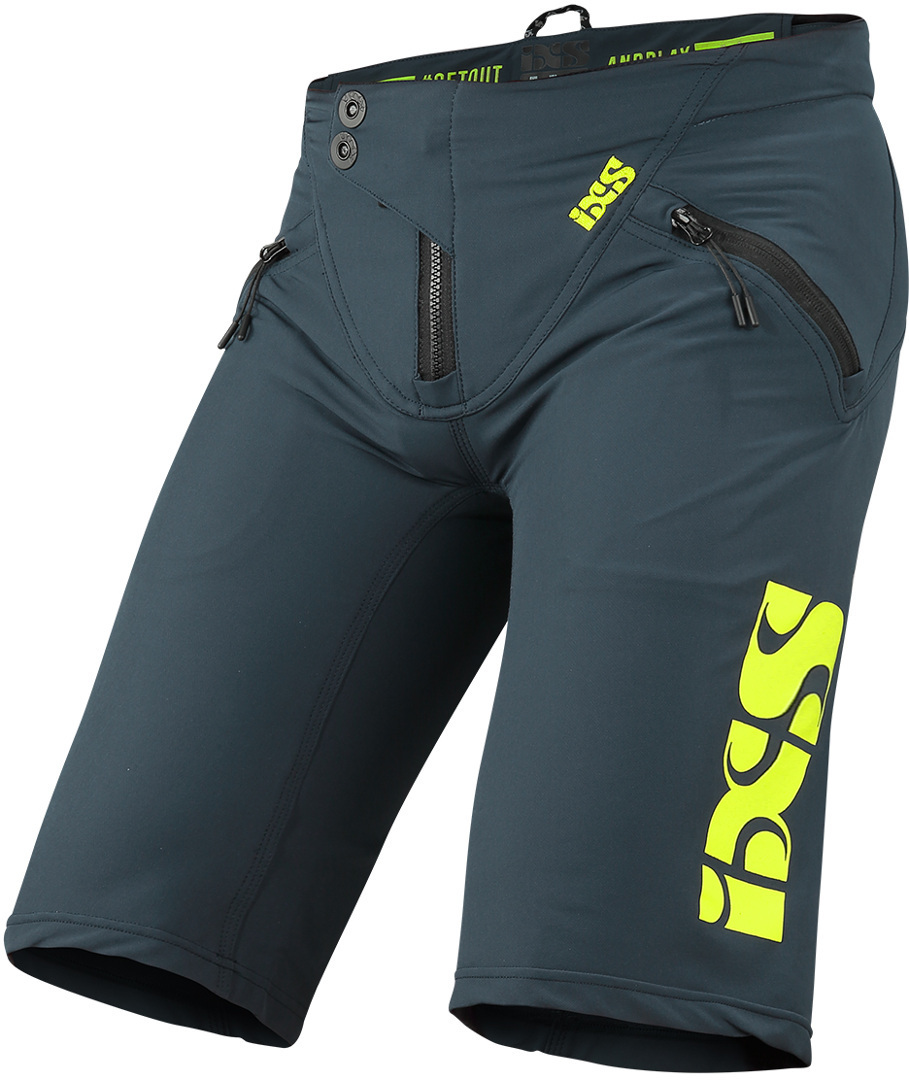 IXS Trigger Shorts de bicicleta azul escuro M Figura 1
