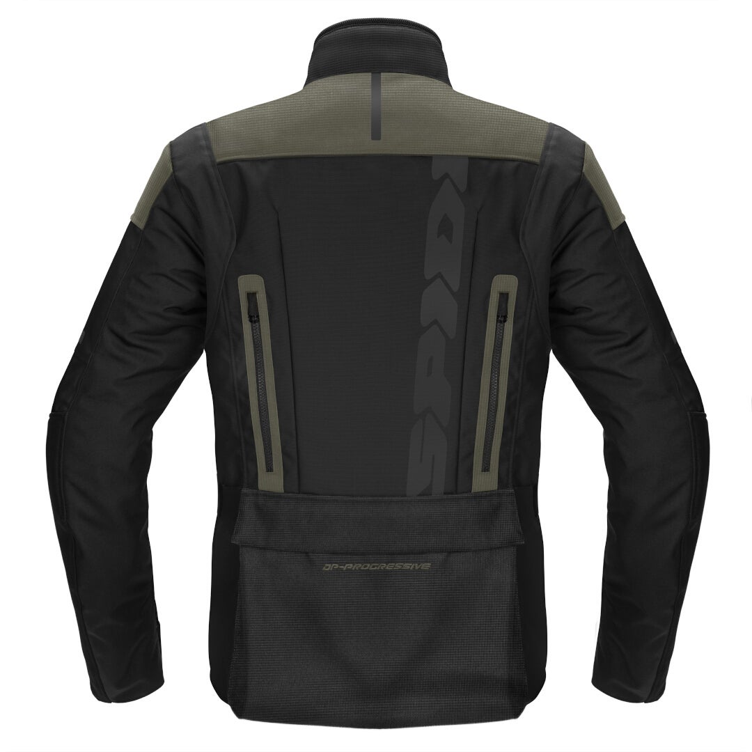 Spidi Traveler 3 Evo H2Out waterproof Motorcycle Textile Jacket black/olive 4XL Figure 2