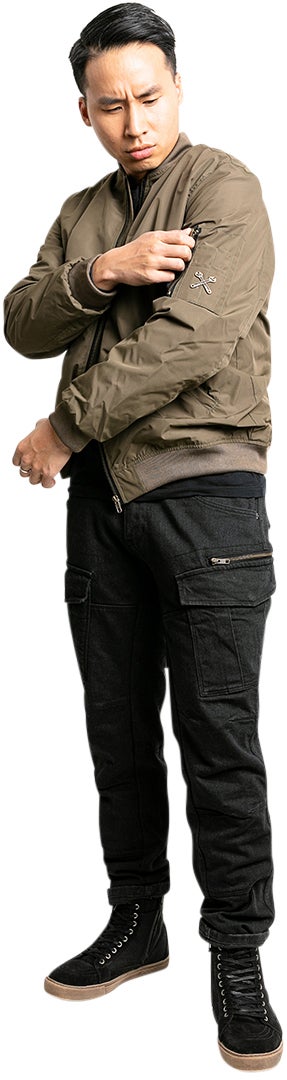 John Doe Defender Mono Motorcycle Textile Pants black 34 L34 Figure 22