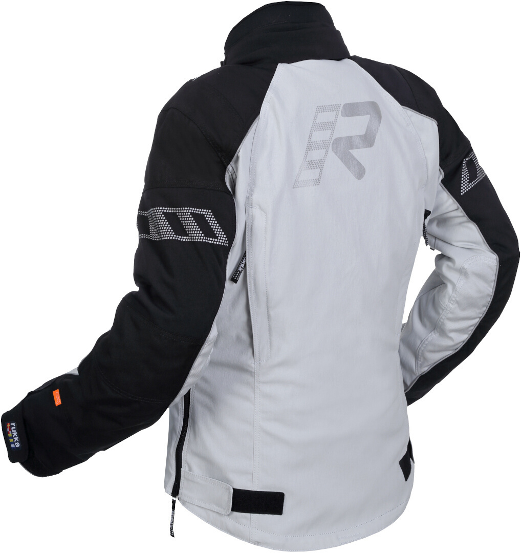 Rukka Comforina GTX Jachetă textilă pentru motociclete pentru doamne Gri deschis/negru 40 Figura 2