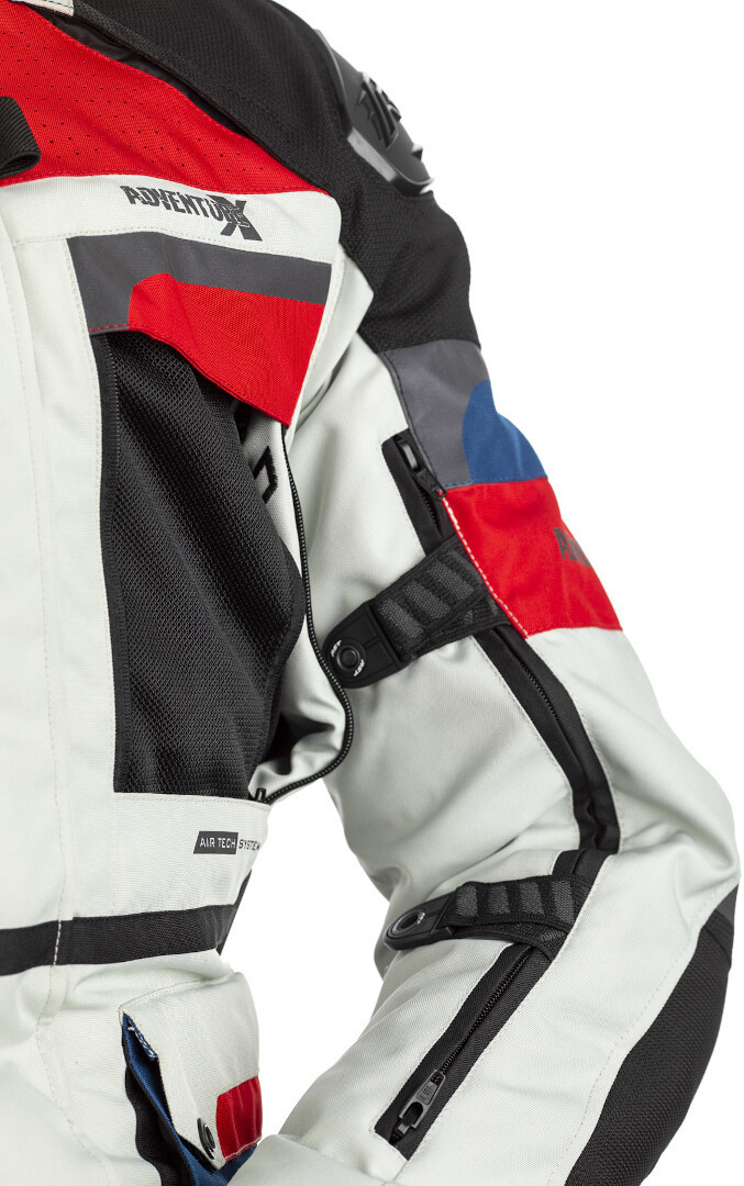 RST Adventure-X Giacca tessile moto bianco/blu/rosso M Figura 10