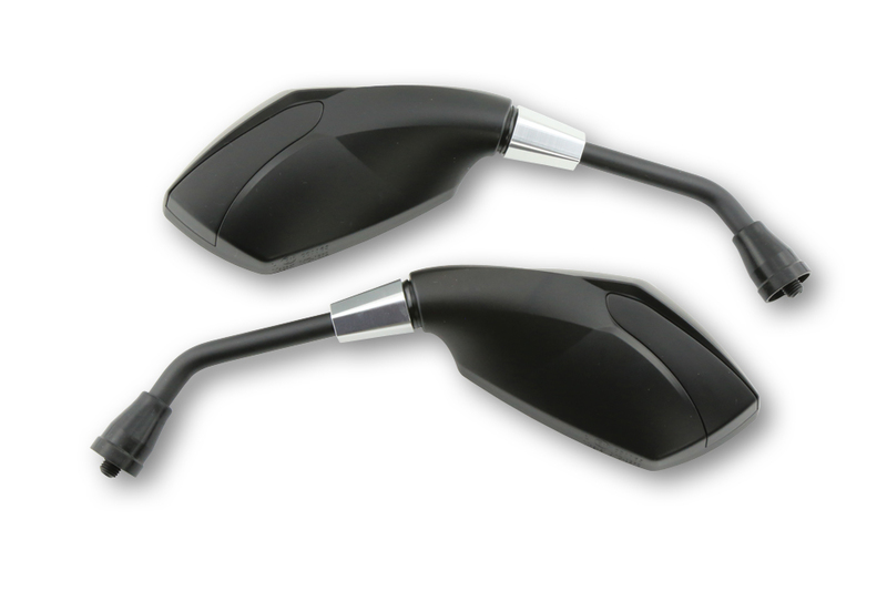 HIGHSIDER smart Styre Spegel Ravenna Svart (Par) Figur 1