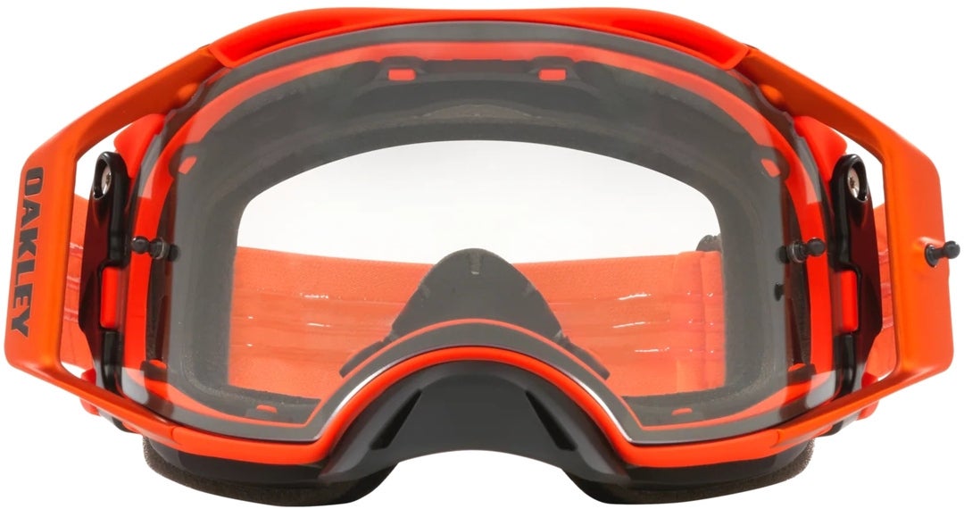 Oakley Airbrake Clear Motocross Goggles orange/black Figure 4