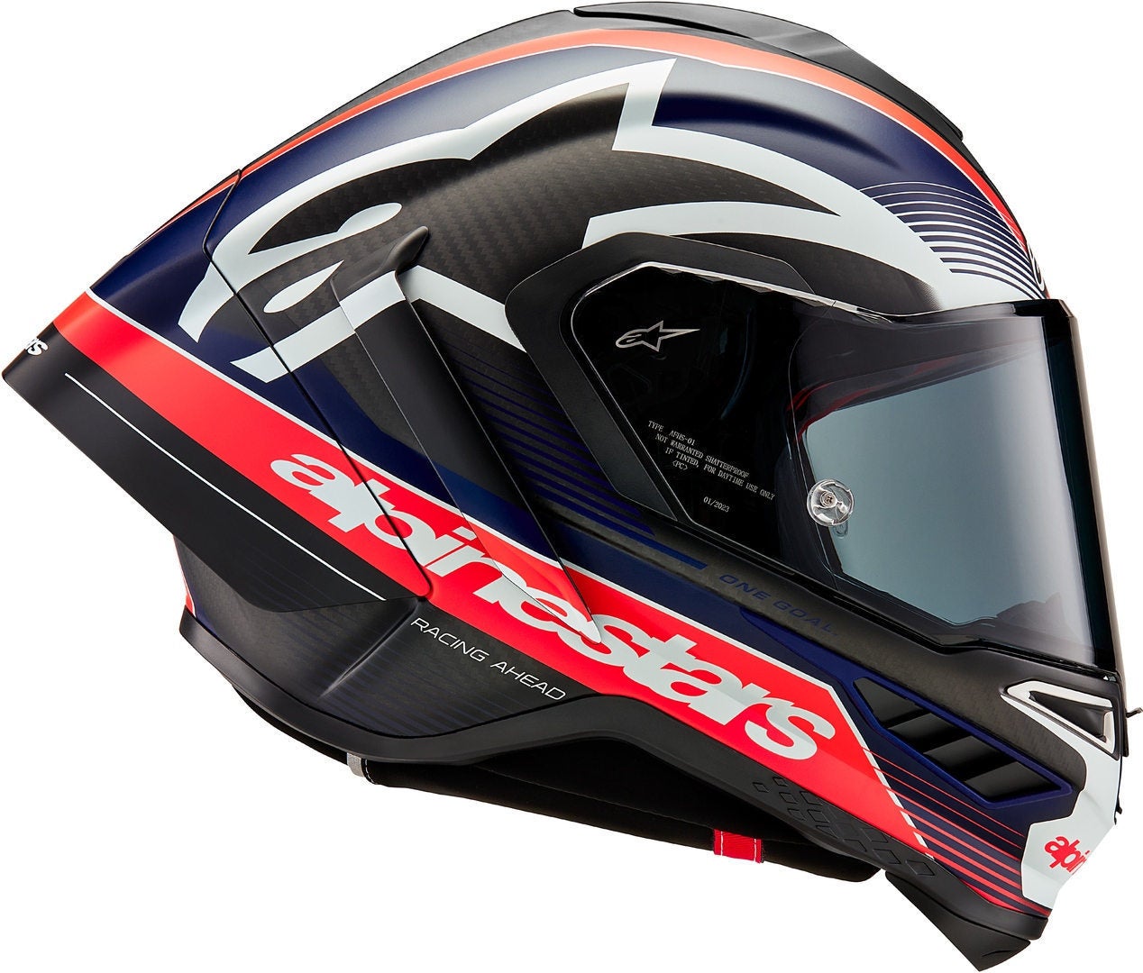 Alpinestars Supertech R10 Team Carbon Helm schwarz/rot/blau L (59/60) Abbildung 4
