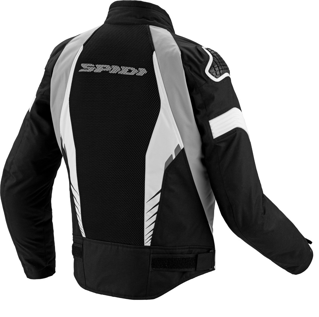 Spidi Warrior Net 2 Revestimento de têxteis da motocicleta preto/branco L Figura 2