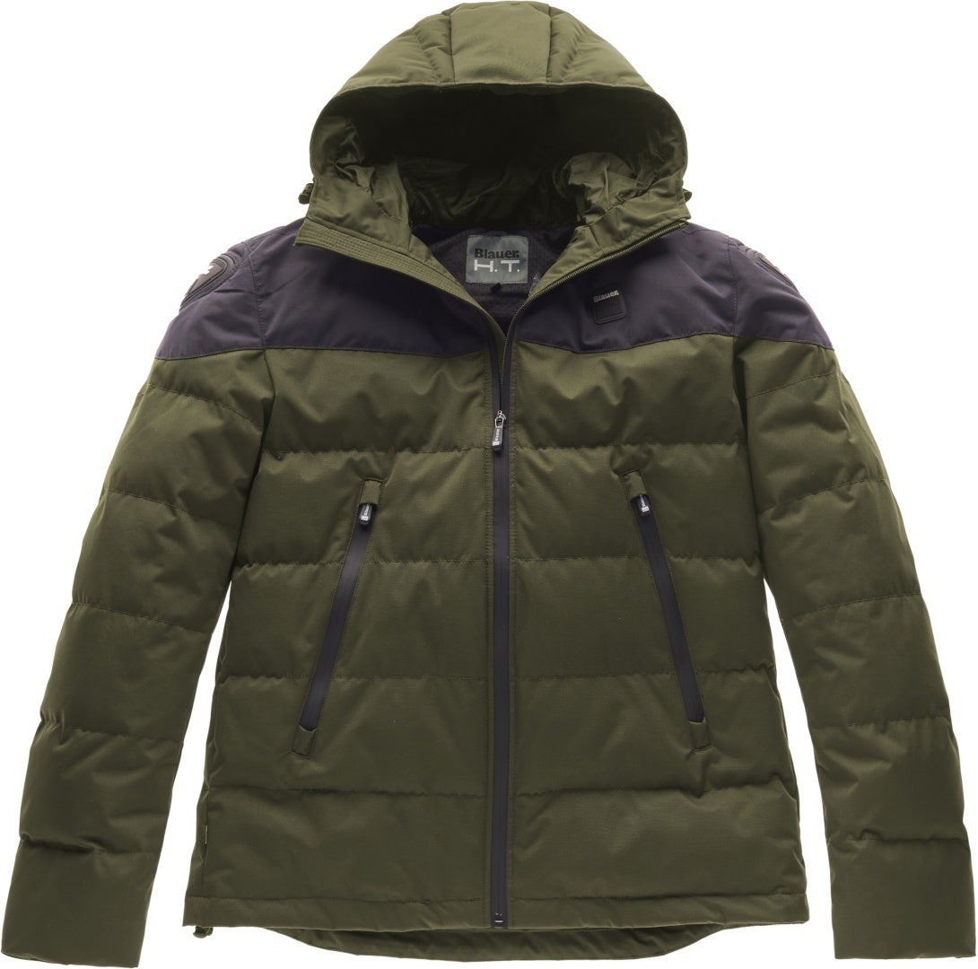 Blauer Easy Winter 2.0 Motorcycle Textile Jacket green/blue XL Figure 1